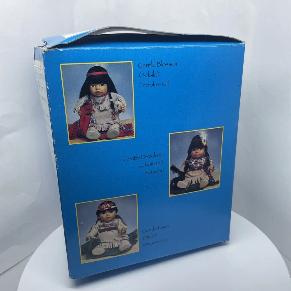 Gentle‎ Dreams Baby Doll Sioux Girl Collectible Native Figure NEW Indian Doll